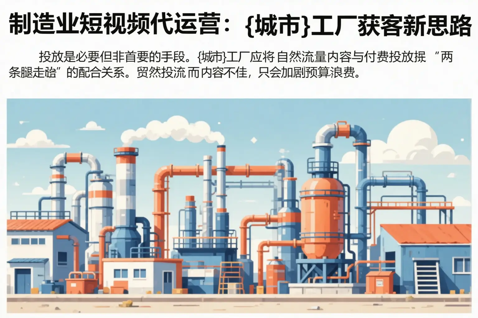 制造业短视频代运营：湘潭县工厂获客新思路